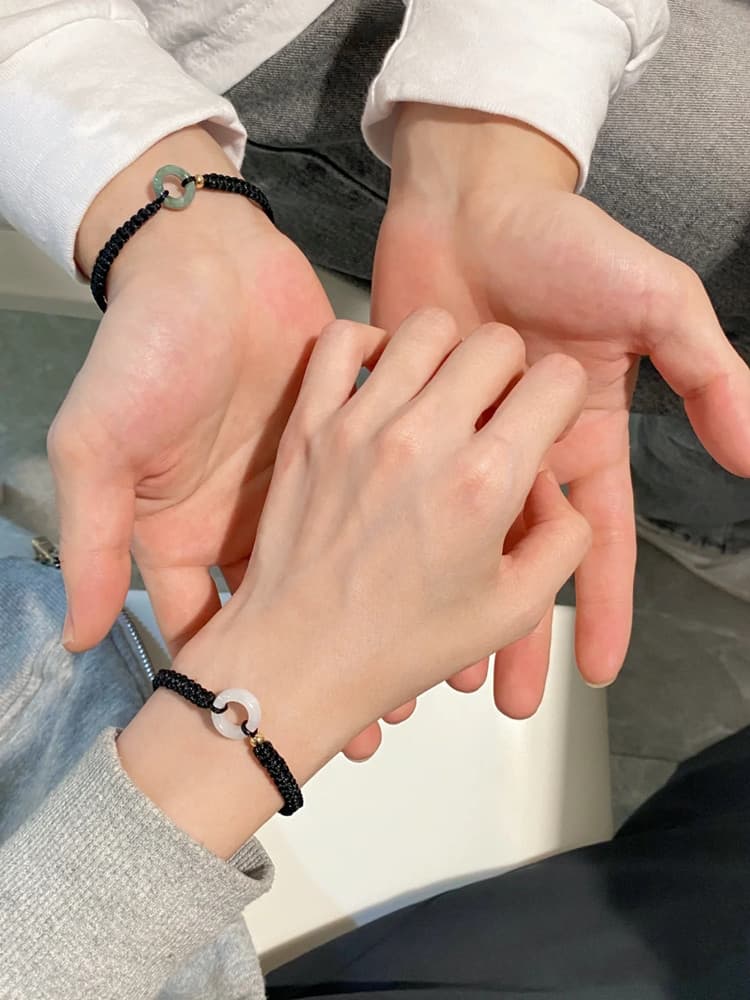 ペアブレスレット ユニセックスデザイン