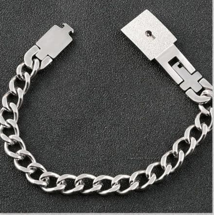 ペアブレスレット 鍵と錠デザインのカップルアクセサリー