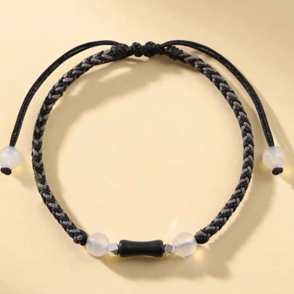 ペアブレスレット ツートーン ナチュラル