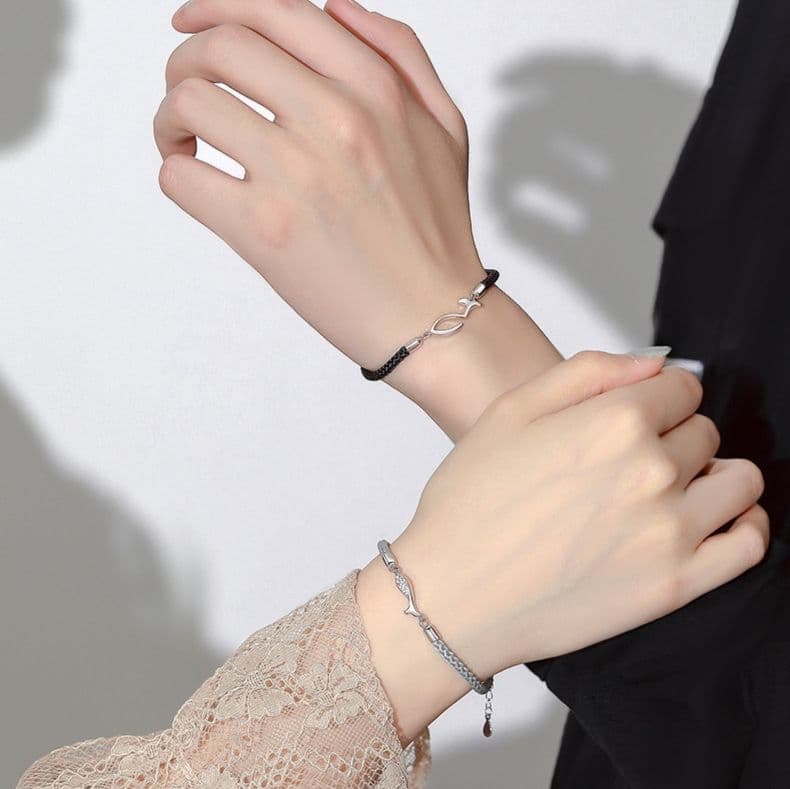 ペアブレスレット フィッシュモチーフ
