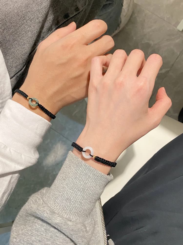 ペアブレスレット ユニセックスデザイン