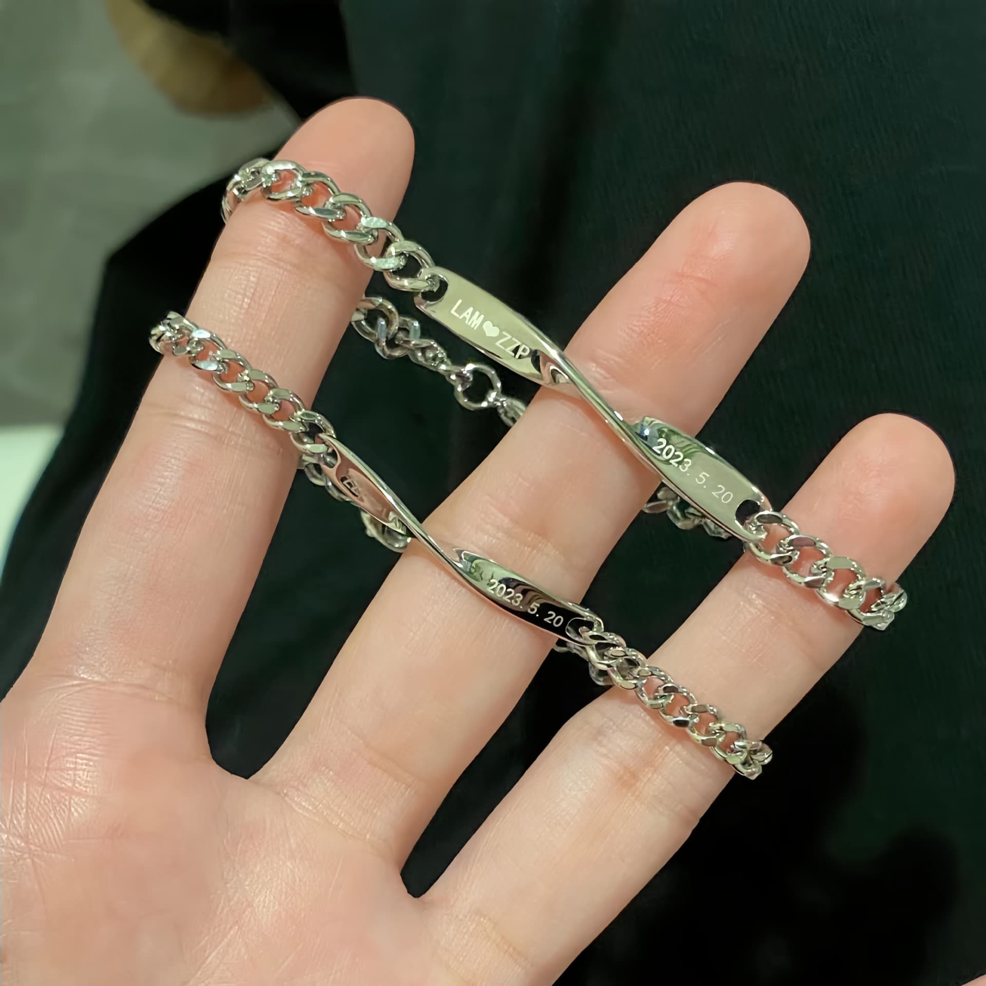 ペアブレスレットセット